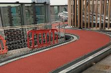 SELSports rooftop running track for adobe white collar factory London